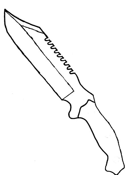 Printable Knife Templates To Print